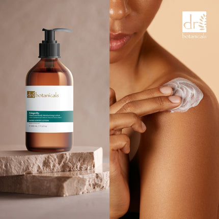 skinChemists US - Dr Botanicals Gingerlily Hand & Body Moisturising Lotion 500ml Twin Value Savings Pack