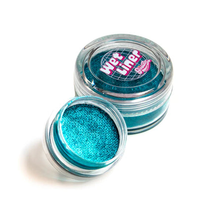 Glisten Cosmetics - Wet Liner - Pool Party (Shimmer Blue) - Large (10g)