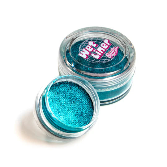 Glisten Cosmetics - Wet Liner - Pool Party (Shimmer Blue) - Large (10g)
