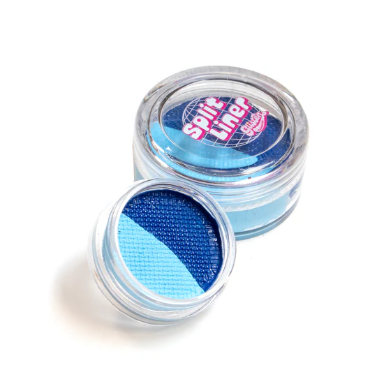 Glisten Cosmetics - Split Liner - Slushie (UV Blue) -  Small (3g)