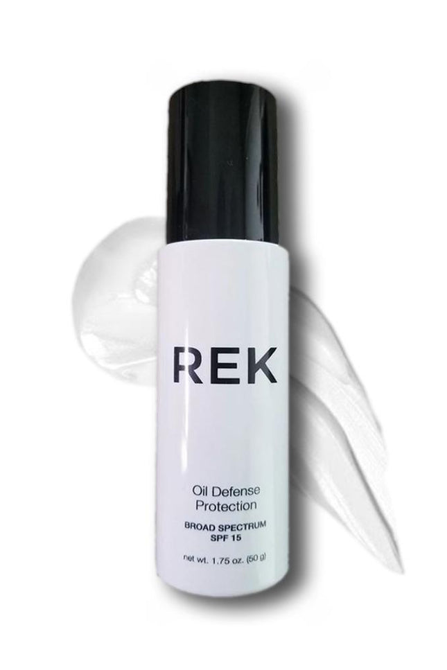 REK Cosmetics - Oil Defense Protection – Oil-Free Hydrating SPF Moisturizer | REK Cosmetics