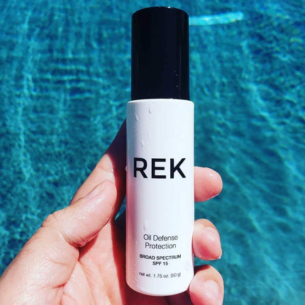 REK Cosmetics - Oil Defense Protection – Oil-Free Hydrating SPF Moisturizer | REK Cosmetics