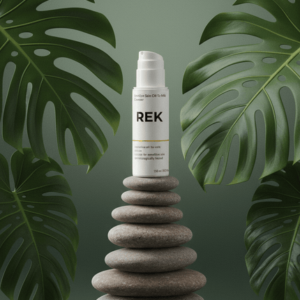 REK Cosmetics - Oil-To-Milk Cleanser – Sensitive Skin Formula