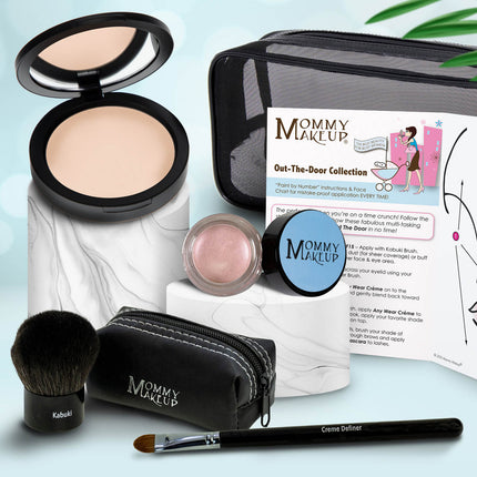 Mommy Makeup - Out The Door Collection | Travel-friendly, Multi-tasking,Talc-free Makeup Set