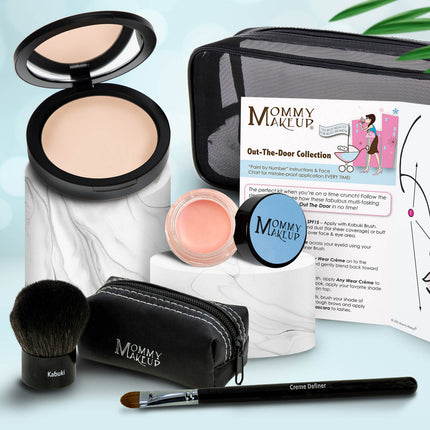 Mommy Makeup - Out The Door Collection | Travel-friendly, Multi-tasking,Talc-free Makeup Set
