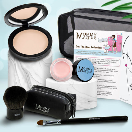 Mommy Makeup - Out The Door Collection | Travel-friendly, Multi-tasking,Talc-free Makeup Set