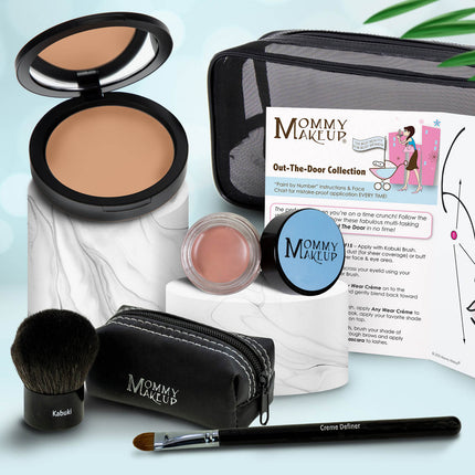 Mommy Makeup - Out The Door Collection | Travel-friendly, Multi-tasking,Talc-free Makeup Set