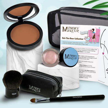 Mommy Makeup - Out The Door Collection | Travel-friendly, Multi-tasking,Talc-free Makeup Set