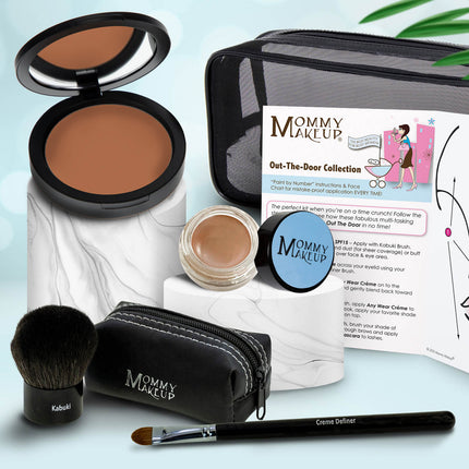 Mommy Makeup - Out The Door Collection | Travel-friendly, Multi-tasking,Talc-free Makeup Set