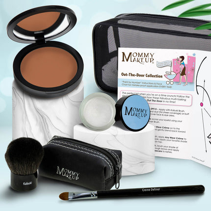 Mommy Makeup - Out The Door Collection | Travel-friendly, Multi-tasking,Talc-free Makeup Set
