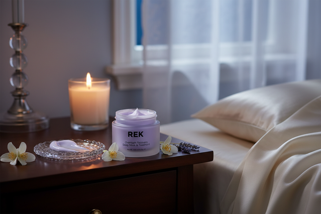 REK Cosmetics - Overnight Recovery Sleep Mask & Treatment | REK Cosmetics