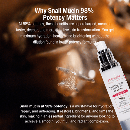 Gymsegbë - Snail Mucin 98 Power Bomb Essence