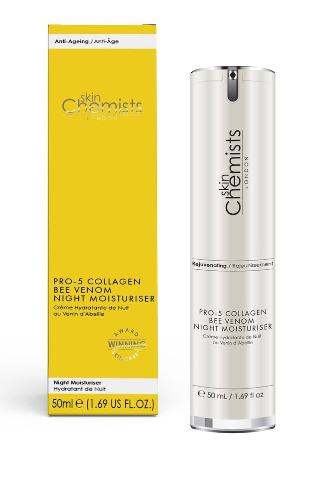 skinChemists US - Pro-5 Collagen Bee Venom Night Moisturiser 50ml