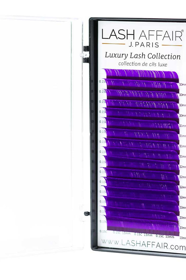 Lash Affair - Luxury Purple Classic Lash Extensions