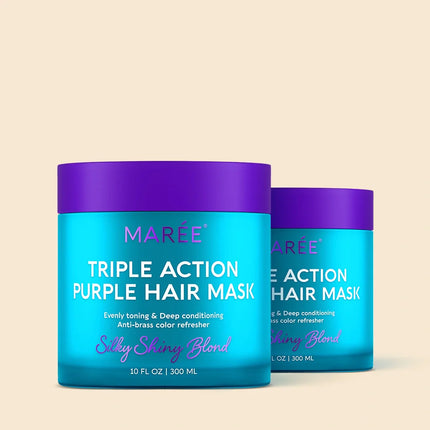 Maree - Purple Mask for Blonde Hair