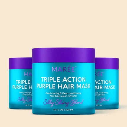 Maree - Purple Mask for Blonde Hair