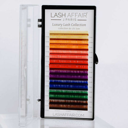 Lash Affair - Luxury Rainbow Classic Lash Extensions