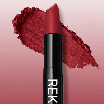 REK Cosmetics - REK Matte Lipstick — Luxury Clean, Long-Lasting Vegan Formula | REK Cosmetics