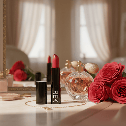 REK Cosmetics - REK Matte Lipstick — Luxury Clean, Long-Lasting Vegan Formula | REK Cosmetics