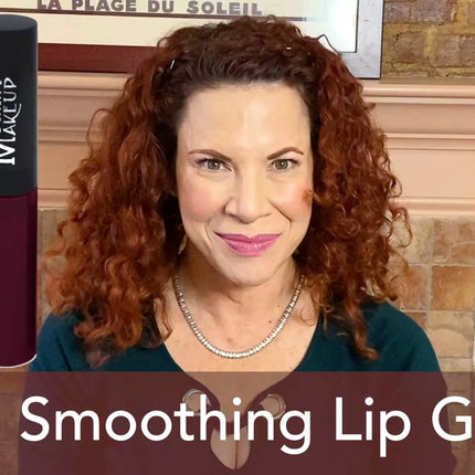 Mommy Makeup - Line Smoothing Lip Gloss | Paraben-free Plumping Gloss - No Wine-ing