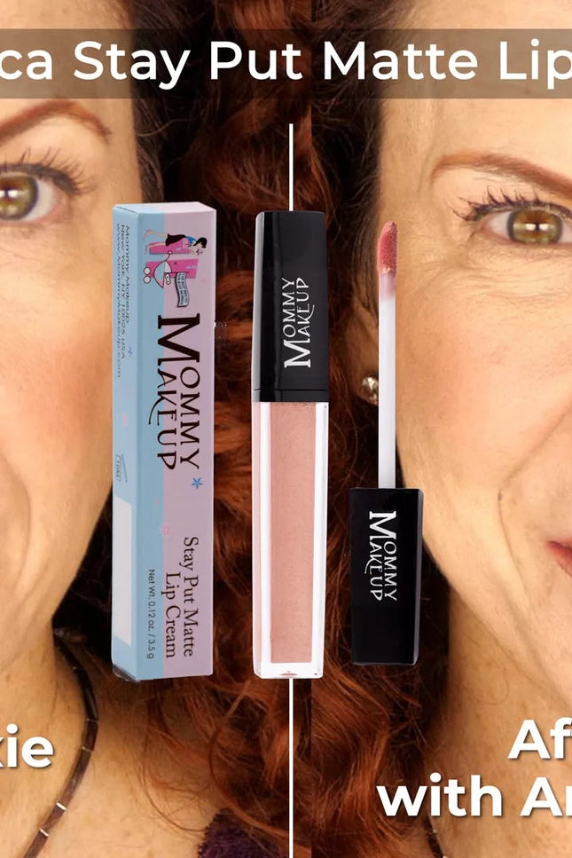 Mommy Makeup - Roxie Stay Put Matte Lip Cream | Stunning Kiss-Proof Lipstick
