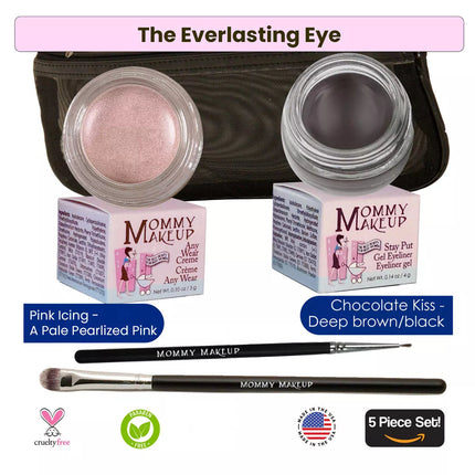 Mommy Makeup - Chocolate Kiss Stay Put Waterproof Gel Eyeliner w/ Micropigments