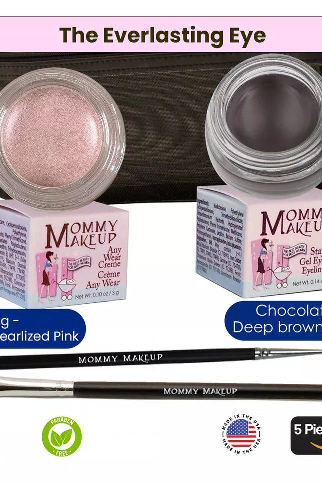 Mommy Makeup - Chocolate Kiss Stay Put Waterproof Gel Eyeliner w/ Micropigments