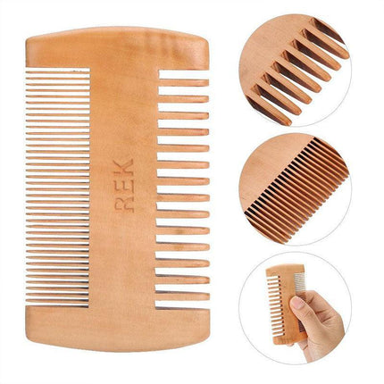 REK Cosmetics - REK Sandalwood Beard Comb | REK Cosmetics