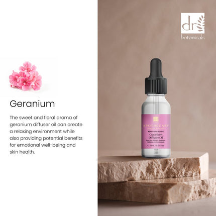 skinChemists US - Renew & Revive Geranium Diffuser Oil 15ml