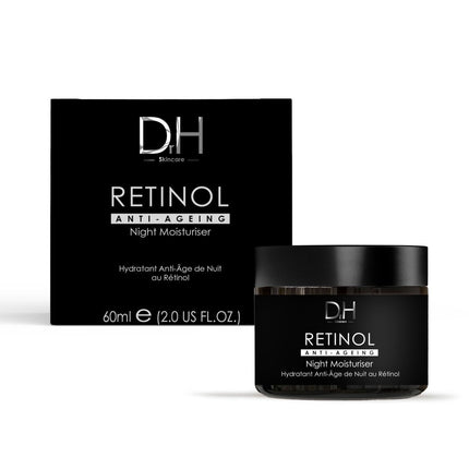skinChemists US - Retinol Anti-Ageing Night Moisturiser 60ml + Anti-Aging Retinol Facial Serum 30ml