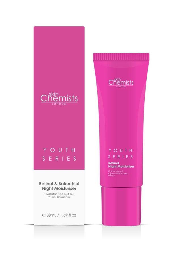 skinChemists US - Retinol & Bakuchiol Night Moisturiser 50ml