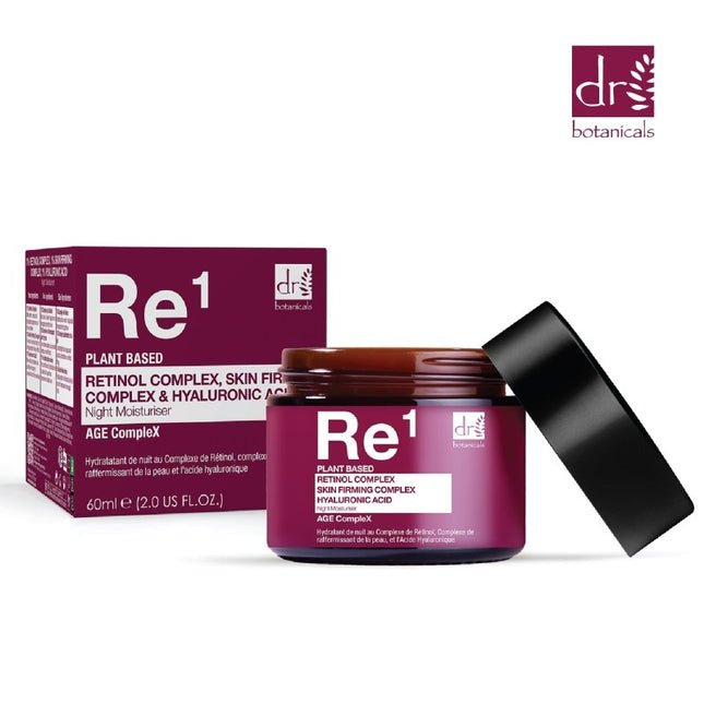 skinChemists US - Retinol Complex 1%, Skin Firming Complex 1% & Hyaluronic Acid 1% Night Moisturiser 60ml