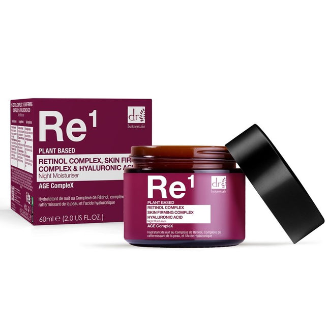 skinChemists US - Retinol Complex 1%, Skin Firming Complex 1% & Hyaluronic Acid 1% Night Moisturiser 60ml