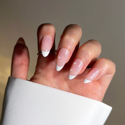 Bonmuz - Romantic French | Soft & Durable Press-On Nails
