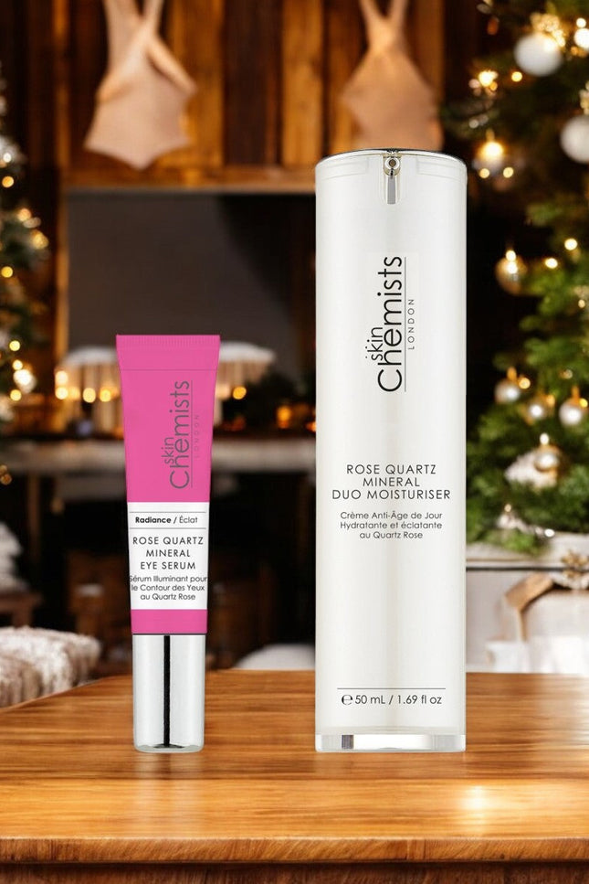 skinChemists US - Rose Quartz Mineral Eye & Facial Duo
