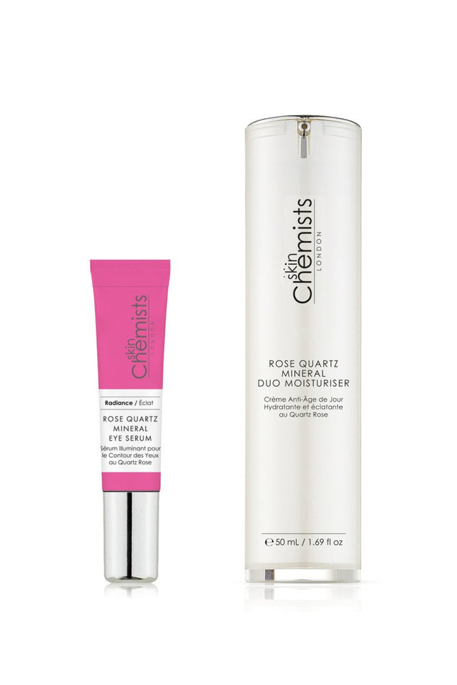 skinChemists US - Rose Quartz Mineral Eye & Facial Duo