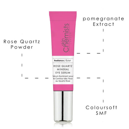 skinChemists US - Rose Quartz Mineral Eye Serum 15ml