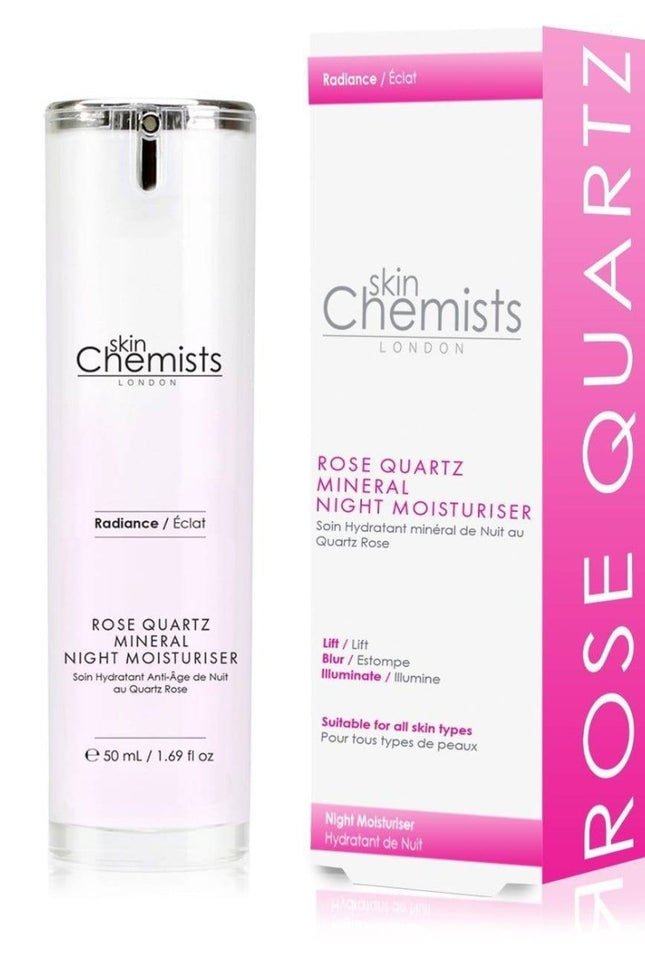 skinChemists US - Rose Quartz Mineral Night Moisturiser 50ml