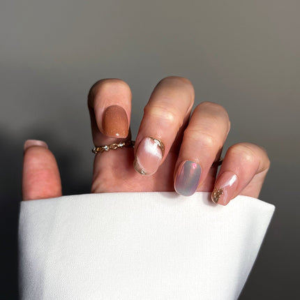 Bonmuz - Rose Gold Rush | Pro Handmade Gel Nails