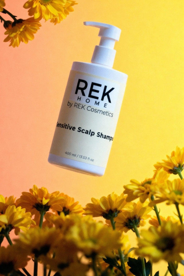 REK Cosmetics - Sensitive Scalp Shampoo – Gentle, Nourishing Formula