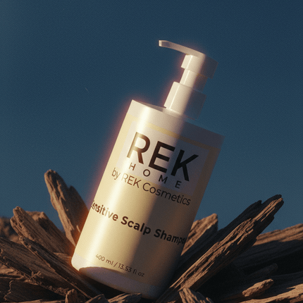 REK Cosmetics - Sensitive Scalp Shampoo – Gentle, Nourishing Formula