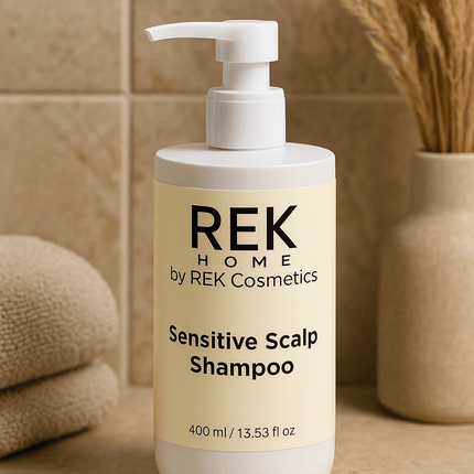 REK Cosmetics - Sensitive Scalp Shampoo – Gentle, Nourishing Formula