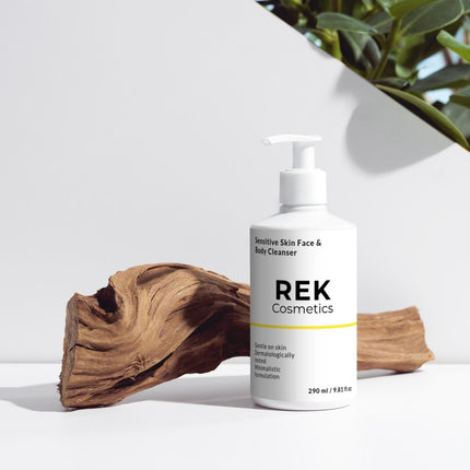 REK Cosmetics - Sensitive Skin Face & Body Cleanser