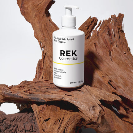 REK Cosmetics - Sensitive Skin Face & Body Cleanser