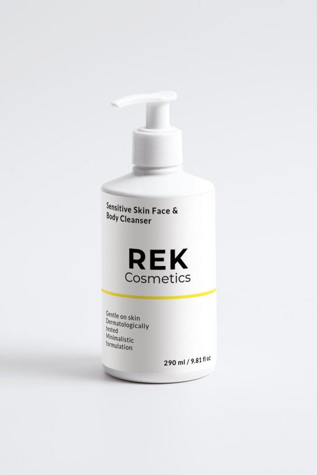 REK Cosmetics - Sensitive Skin Face & Body Cleanser