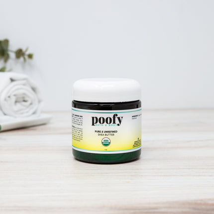 Poofy Organics - SHEA BUTTER - Pure, Unrefined, Organic