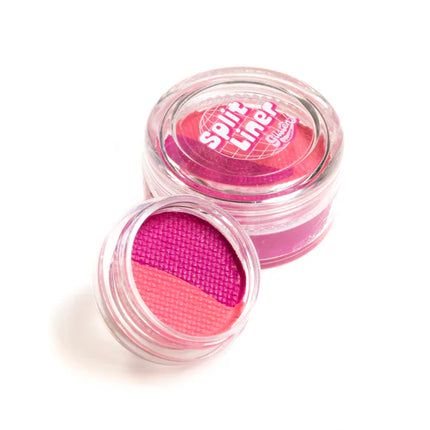 Glisten Cosmetics - Split Liner - Raspberry Punch (Pink) -  Small (3g)