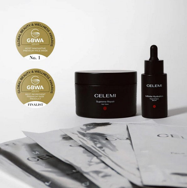 Celemi Cosmetics - Ultimate Skin Hydration & Hair Revival Kit