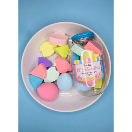 Prolux Cosmetics - Marshmallow 10pc Makeup Sponges