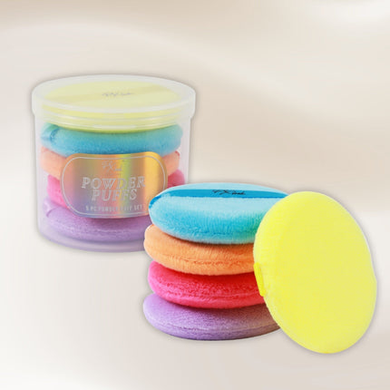 Prolux Cosmetics - PxLook 5pc Powder Puff Set